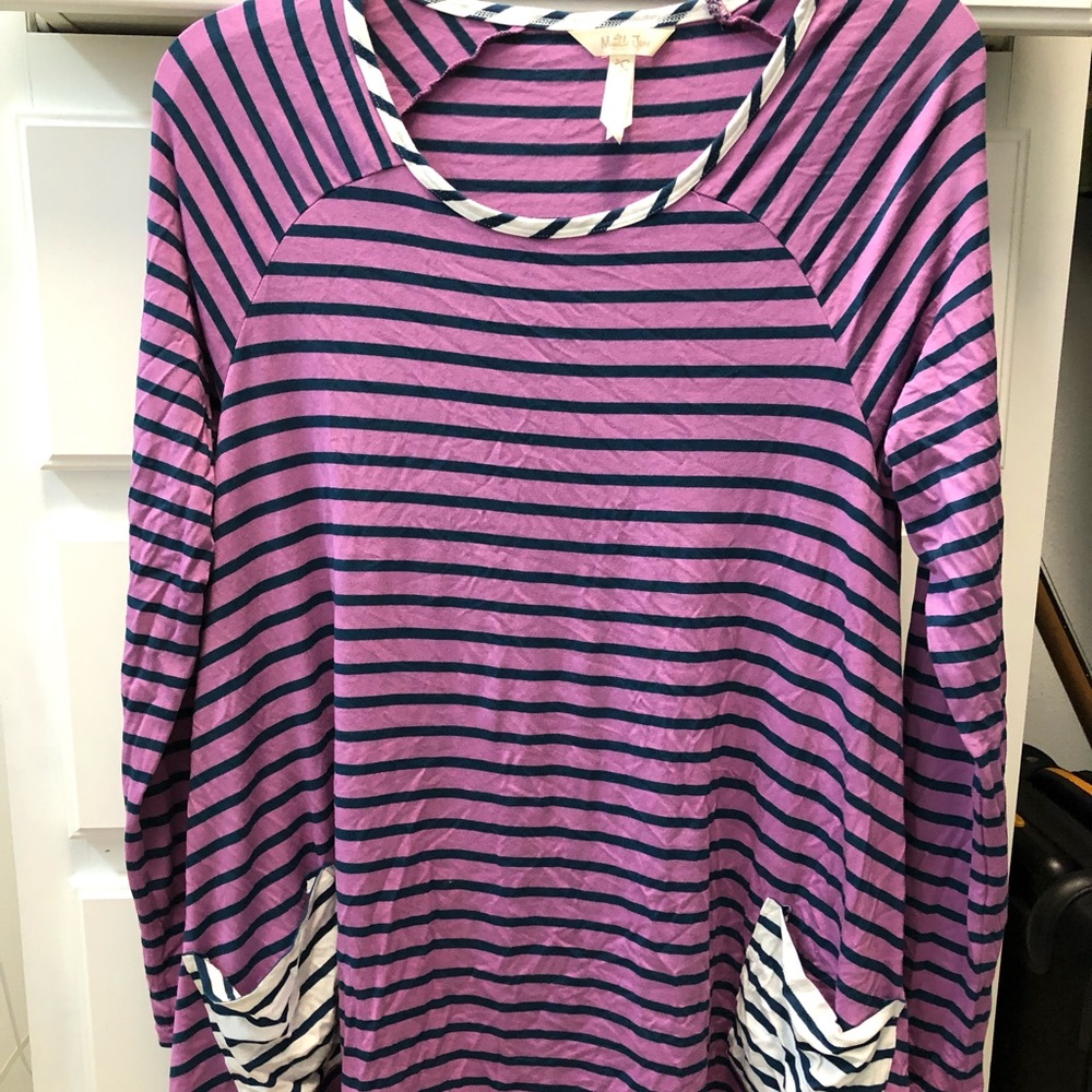 Matilda Jane top. Worn once, hung to dry. EUC